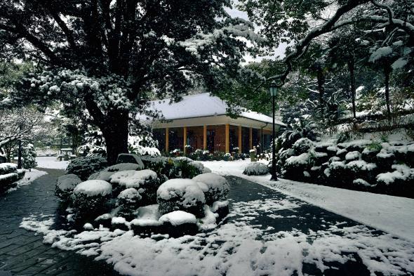 グラバー園 雪景色オルト邸 1（冬１月）
