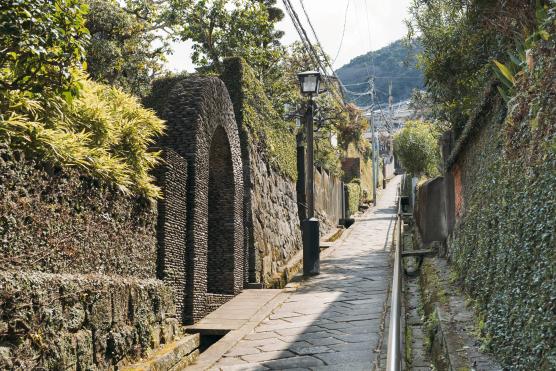 長崎の坂©NAGASAKI CITY
