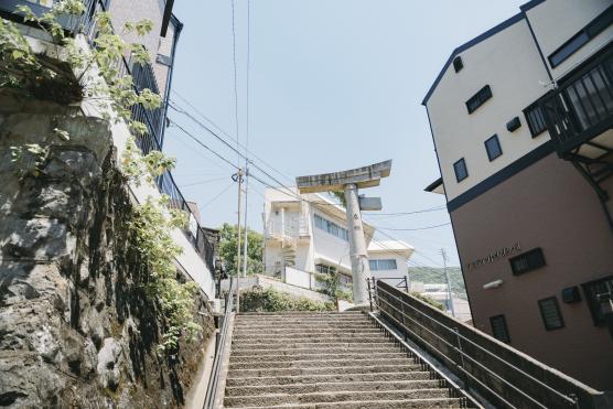 一本柱鳥居©NAGASAKI CITY