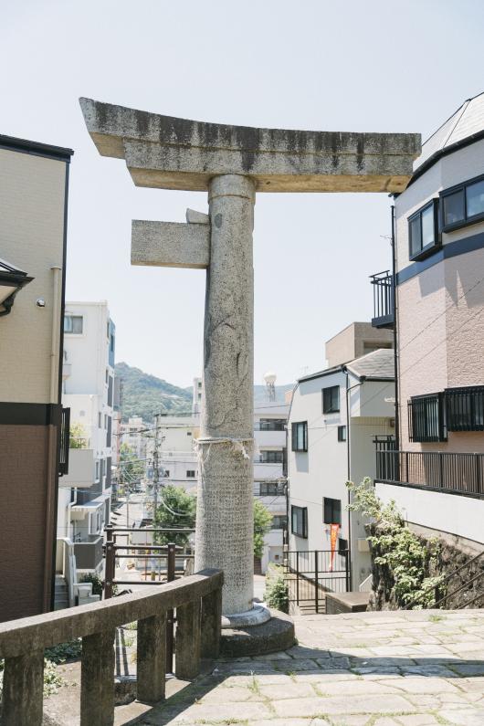 一本柱鳥居©NAGASAKI CITY