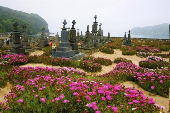 頭ヶ島カトリック墓地