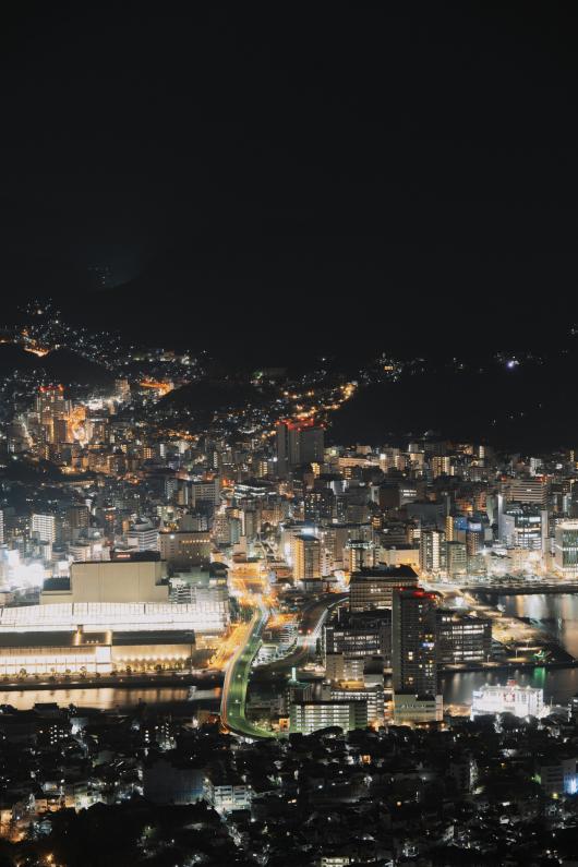 稲佐山(夜景)©NAGASAKI CITY