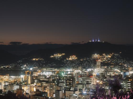 稲佐山(夜景)©NAGASAKI CITY