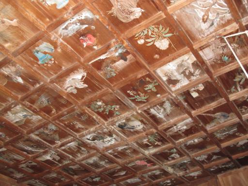 熊野神社の天井絵