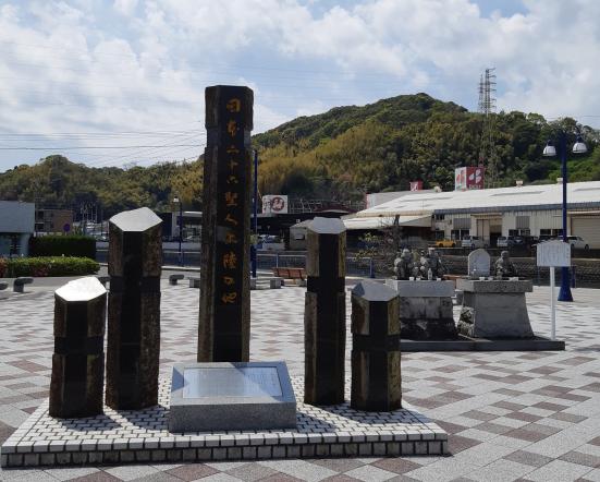 日本二十六聖人上陸記念碑2