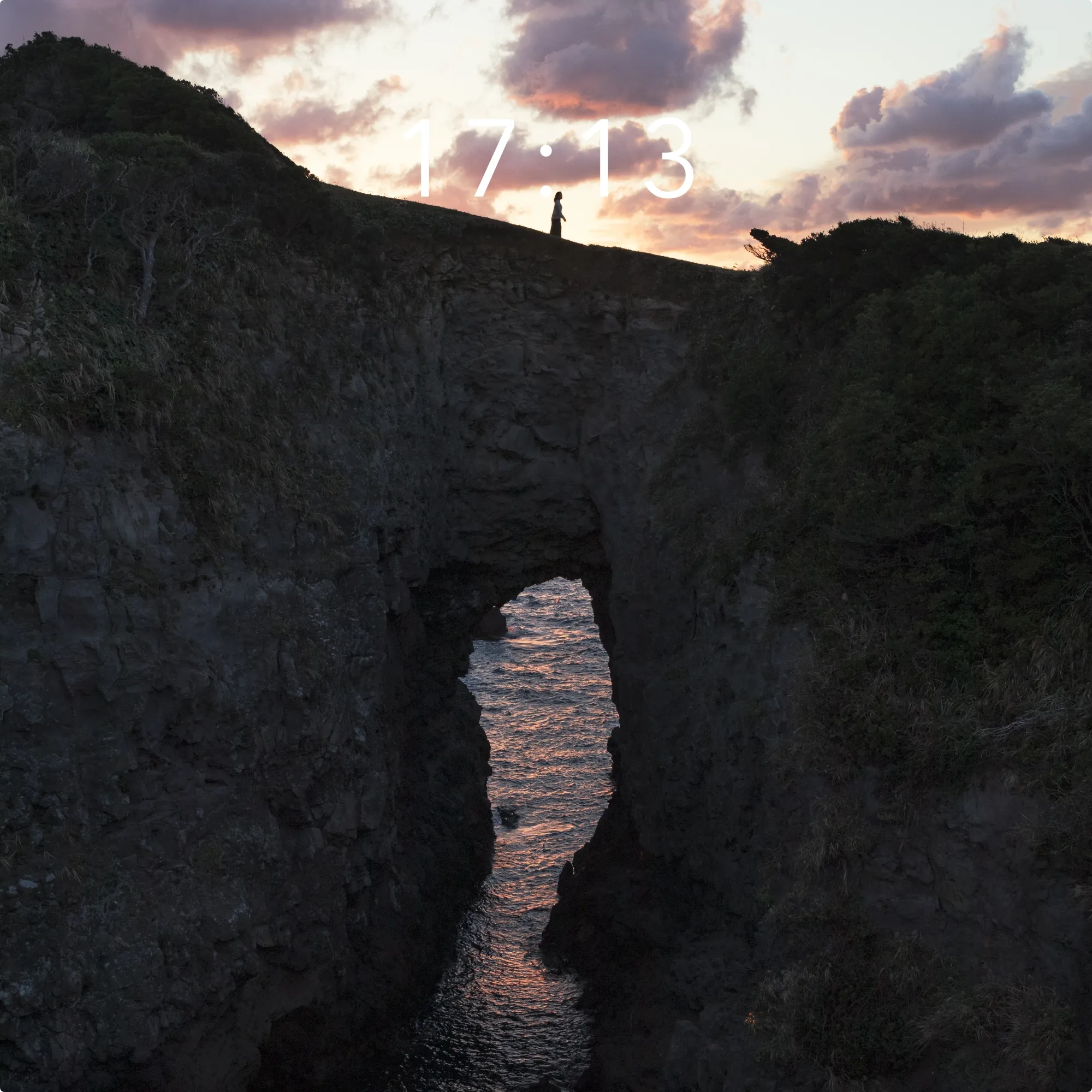 鬼の足跡