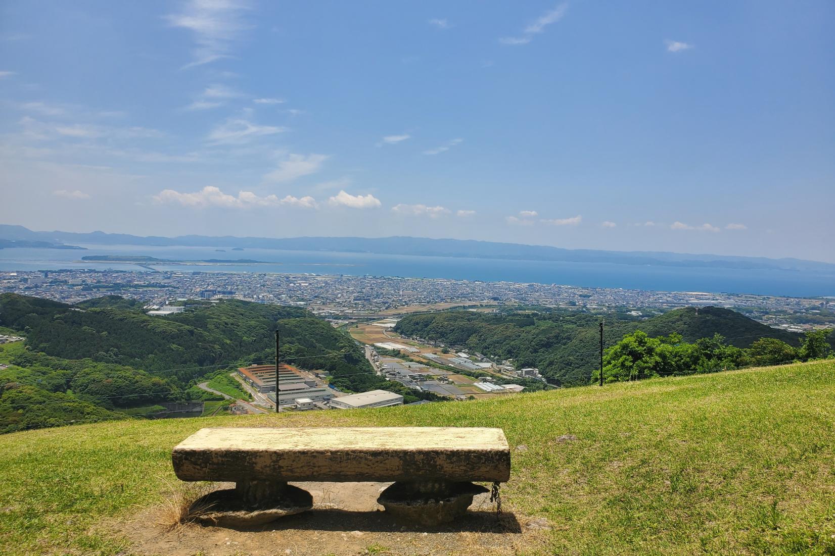 頂上に到着！絶景スポットの琴平スカイパーク-0