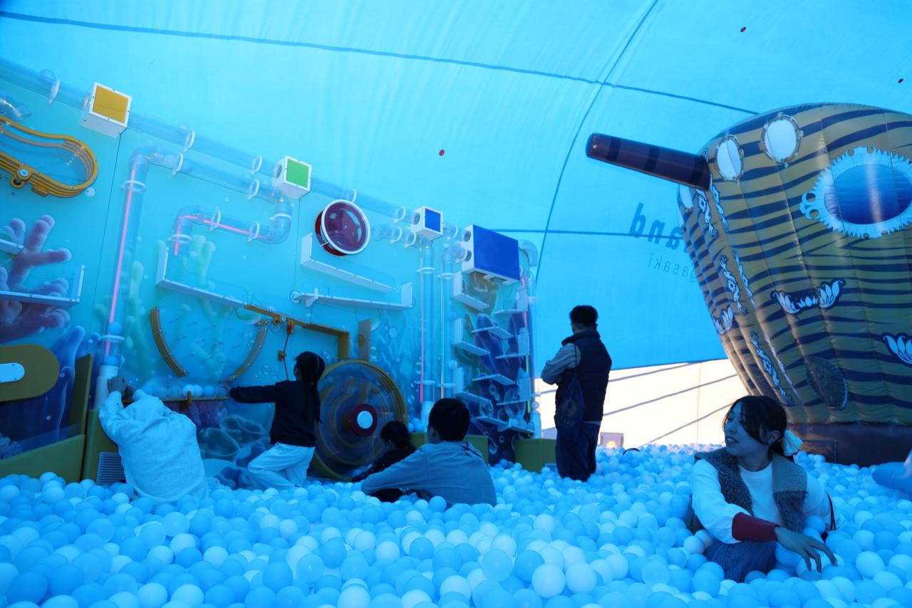 ドームでは海の中にいるような写真が撮れます-2