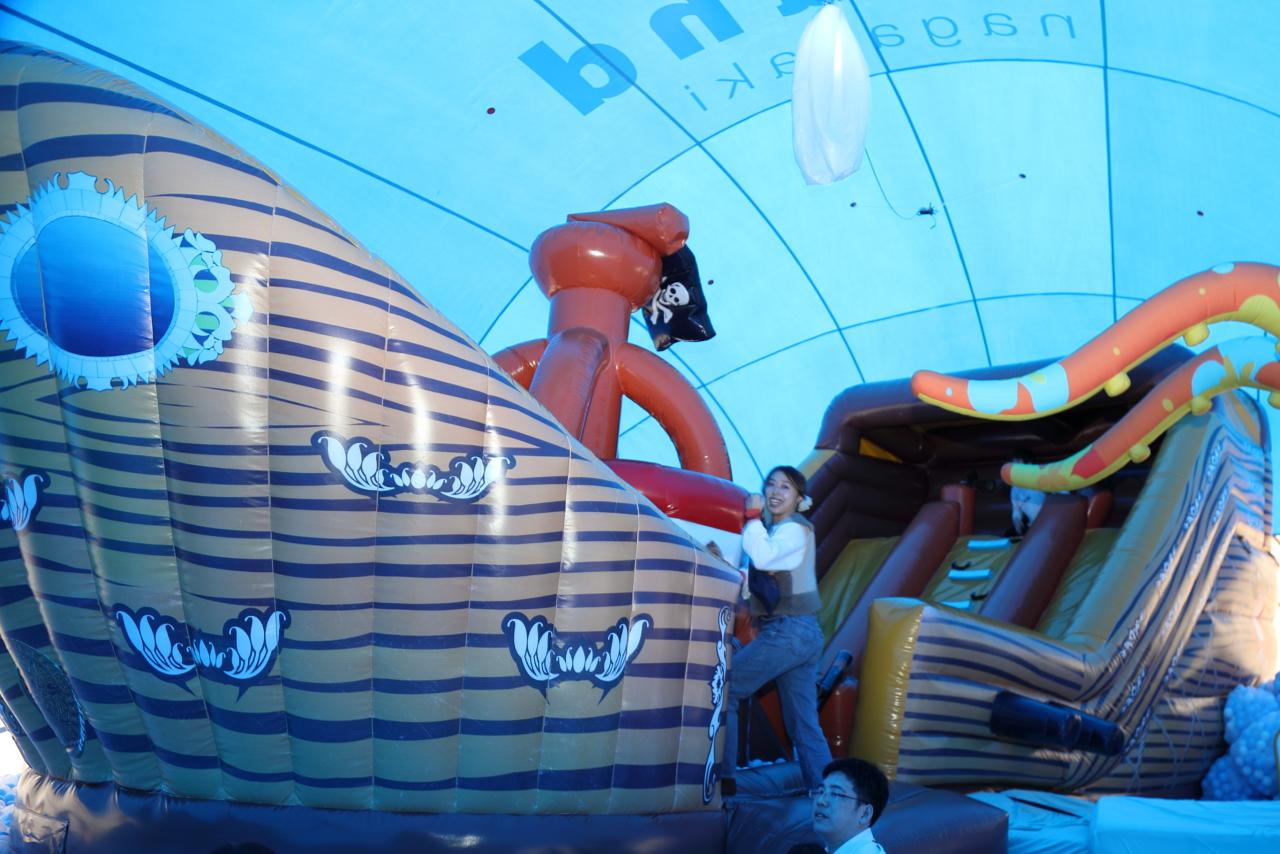 ドームでは海の中にいるような写真が撮れます-1