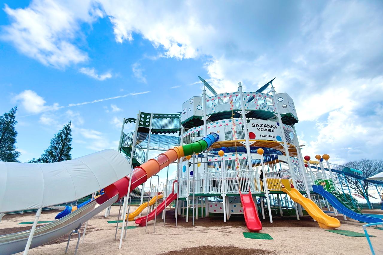 円柱型のランドマーク【大型展望遊具】　対象年齢：6～12歳-0