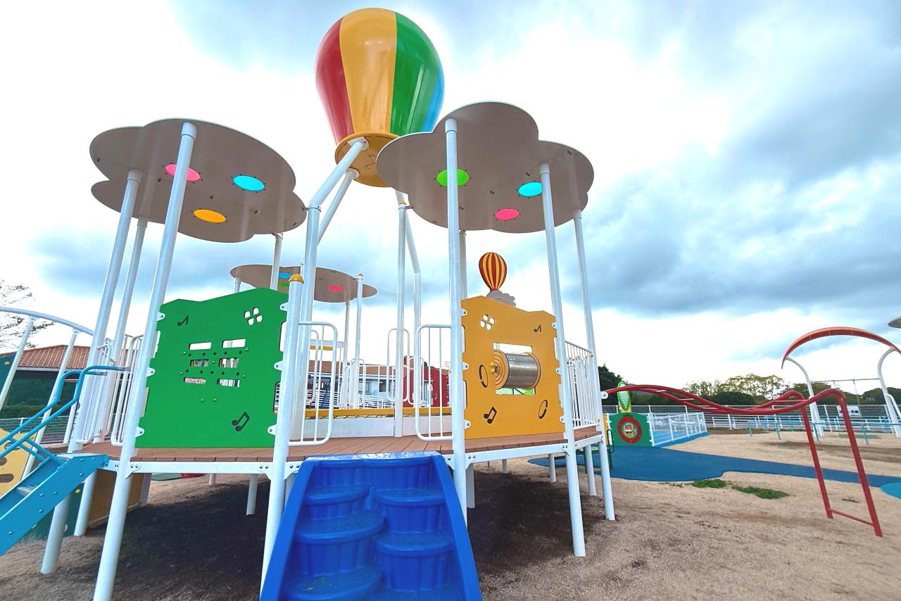 気球をイメージした【幼児用複合遊具】　対象年齢：3～6歳-0
