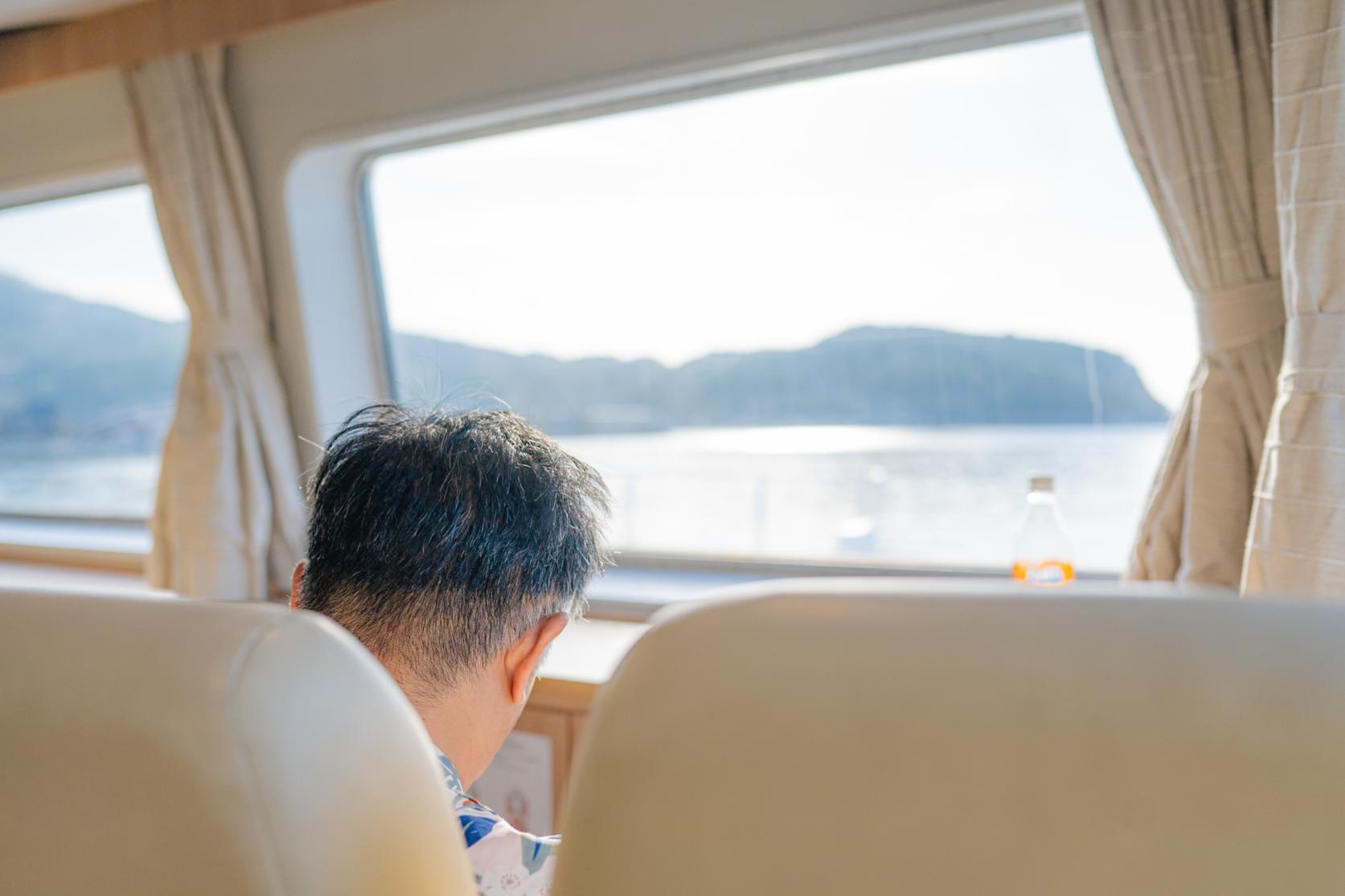 移動時間も旅になる！船内で海を満喫-0