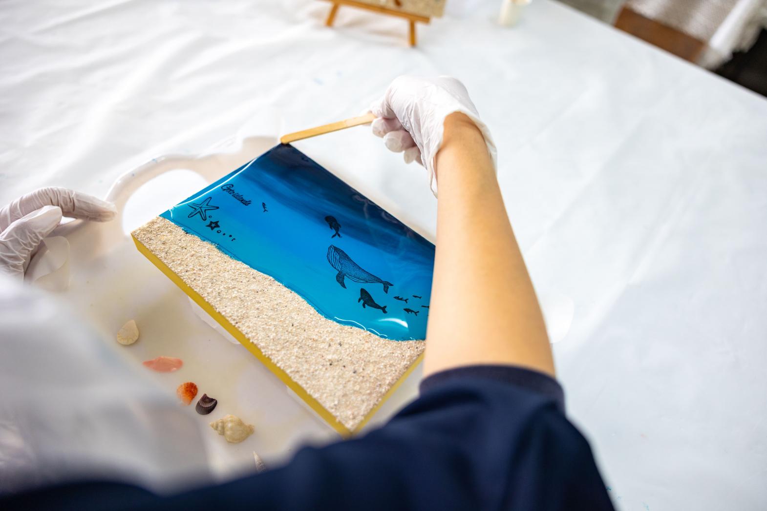 透明な海を流し込む-1