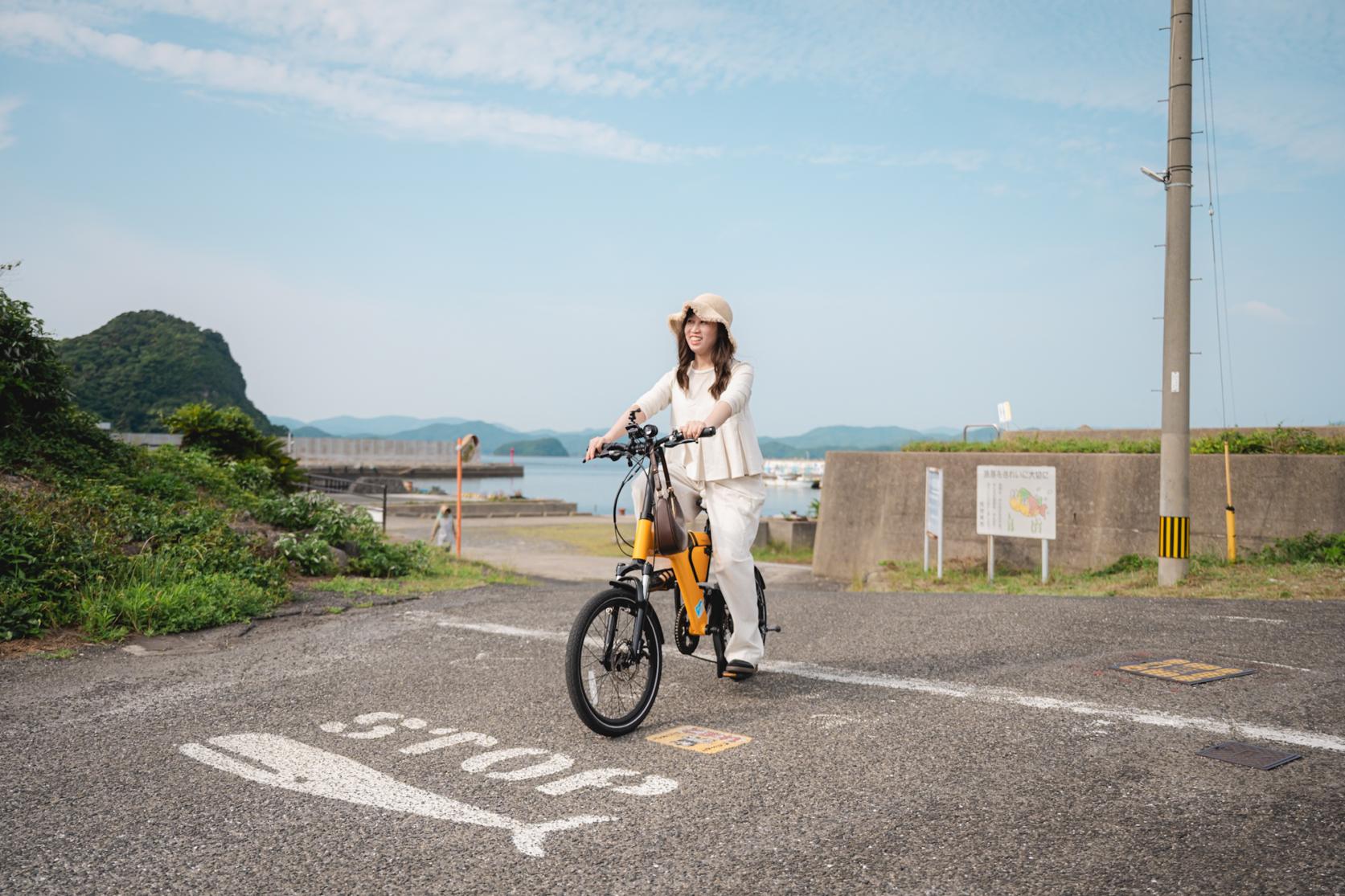 ８．島内めぐりの必須アイテム！電動レンタサイクル-0
