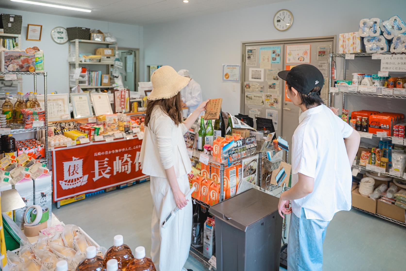 ８．島唯一の直売所「A-shop」でお土産探し-1