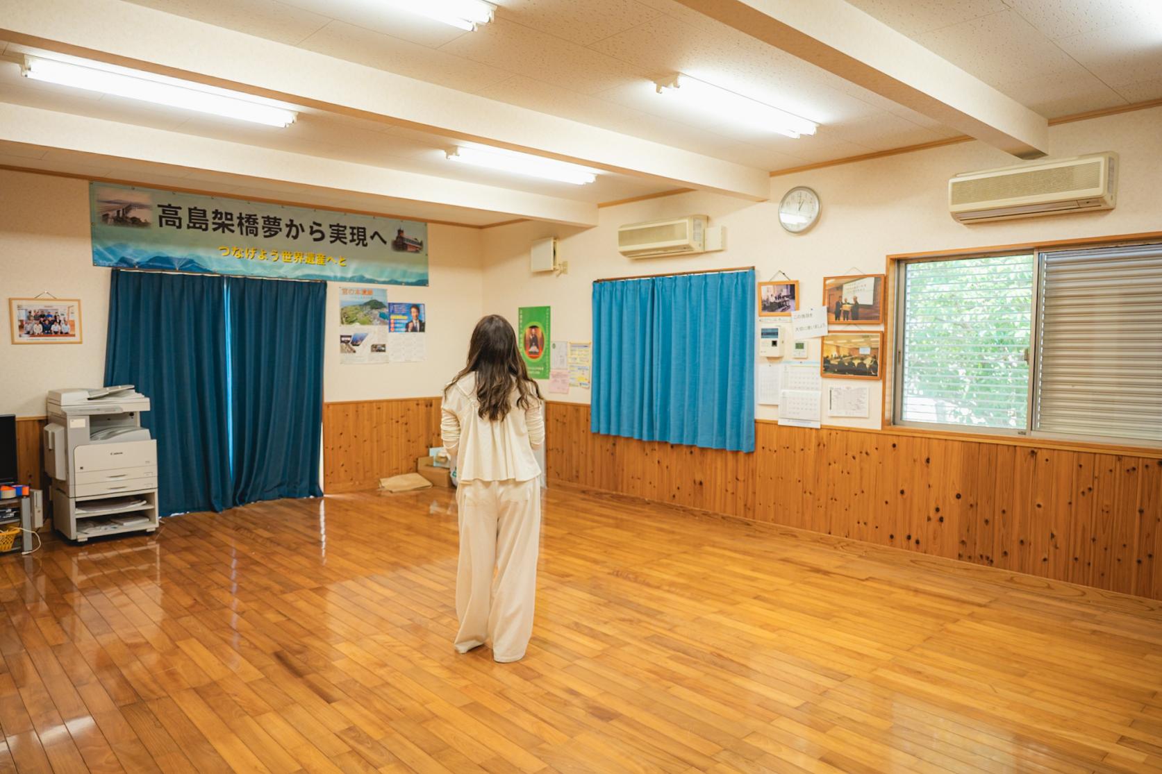９．快適に過ごせる「高島漁業体験館」-2