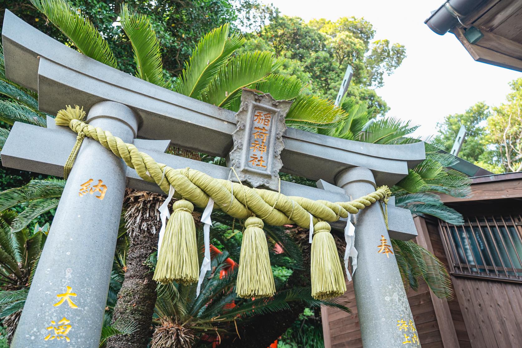 １０．クジラの狛犬！？縁結びの「志賀神社」-5