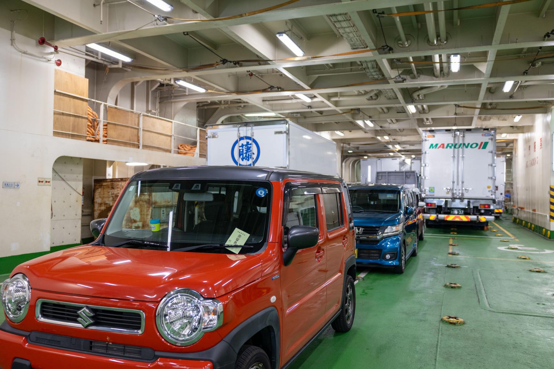 車ごとフェリーで奈留島へ！-0