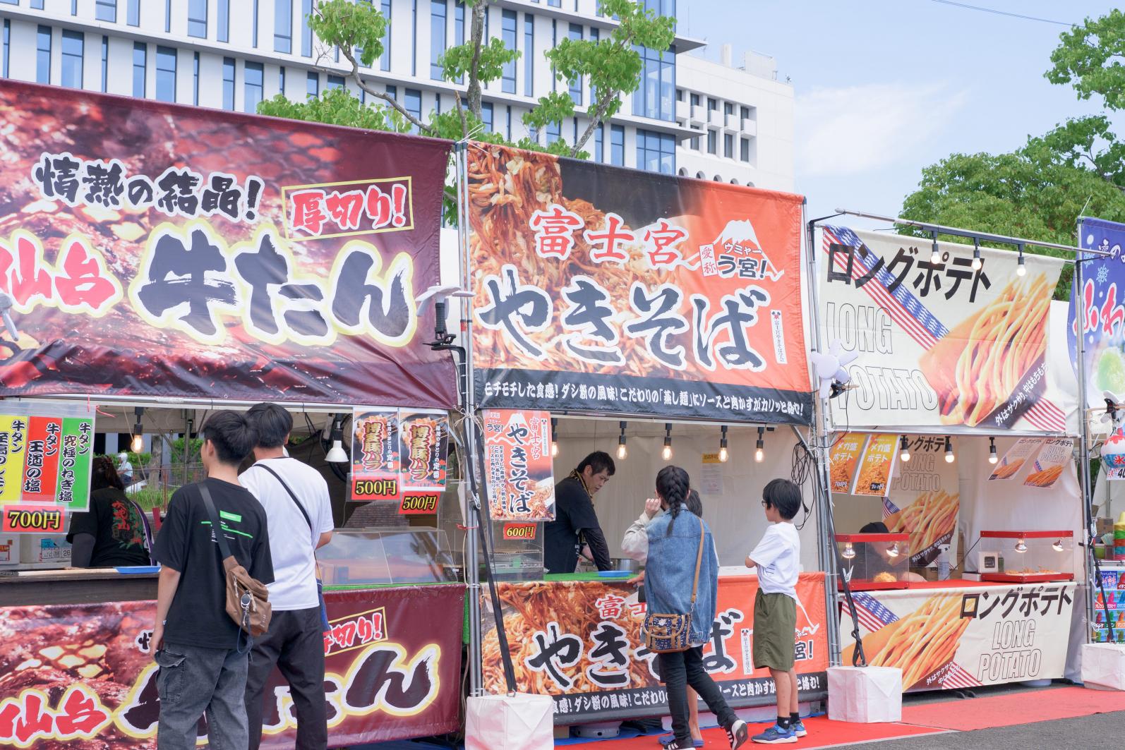 「ながさきみなとまつり」へ！「はしまき」片手に夏祭りを満喫-1