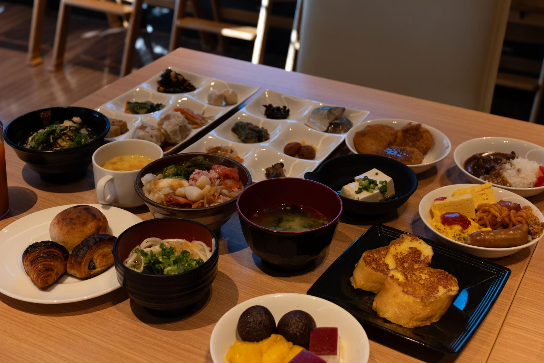 朝食バイキングで、もう一度長崎を味わう-0