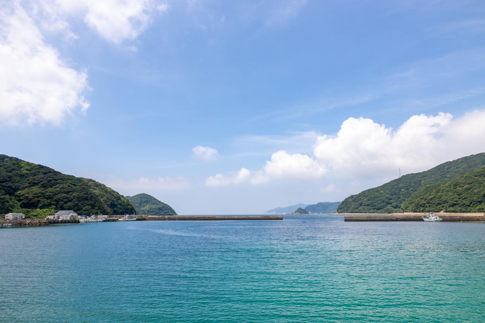 朝の「宮の浜海水浴場」へ-1
