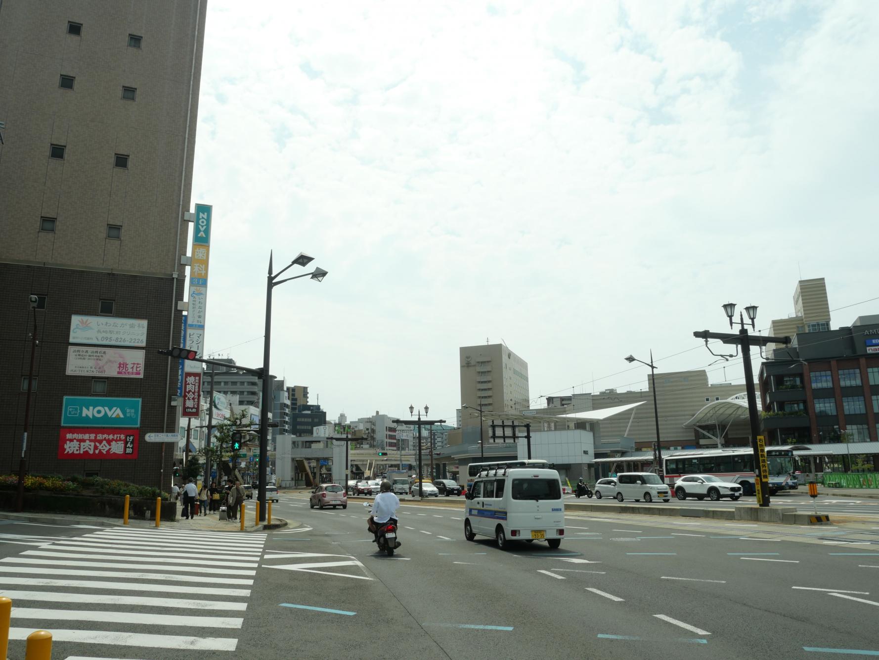 長崎駅から一路南へ-0