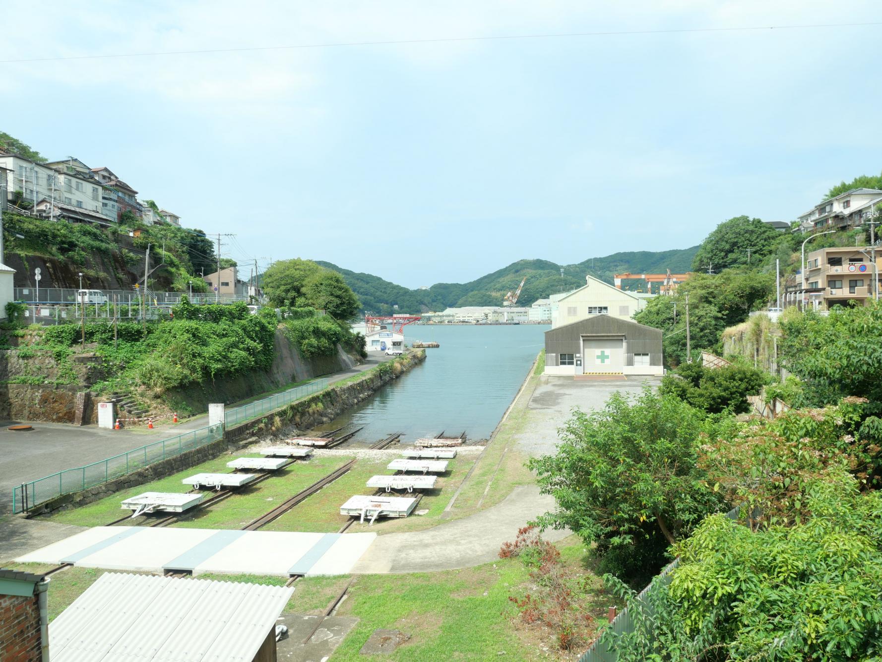 「小菅修船場跡」までやって来た-0