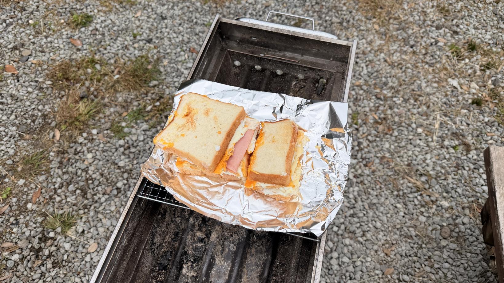 自然の中で食べるBBQは格別！-2