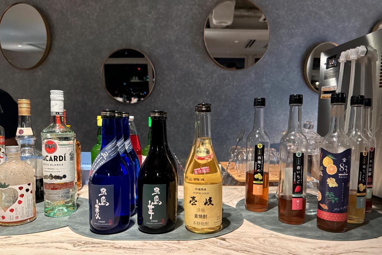 長崎の地酒も楽しめます　【たかしまトマトのお酒】-1