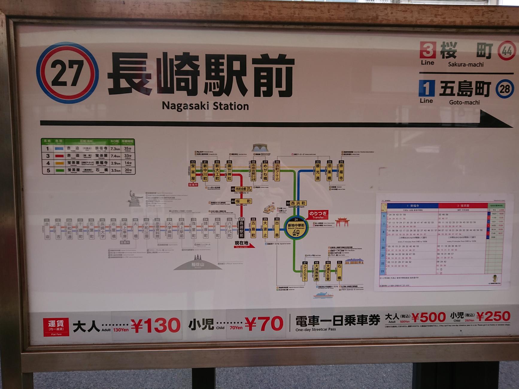 路面電車「長崎駅前」停留所-0