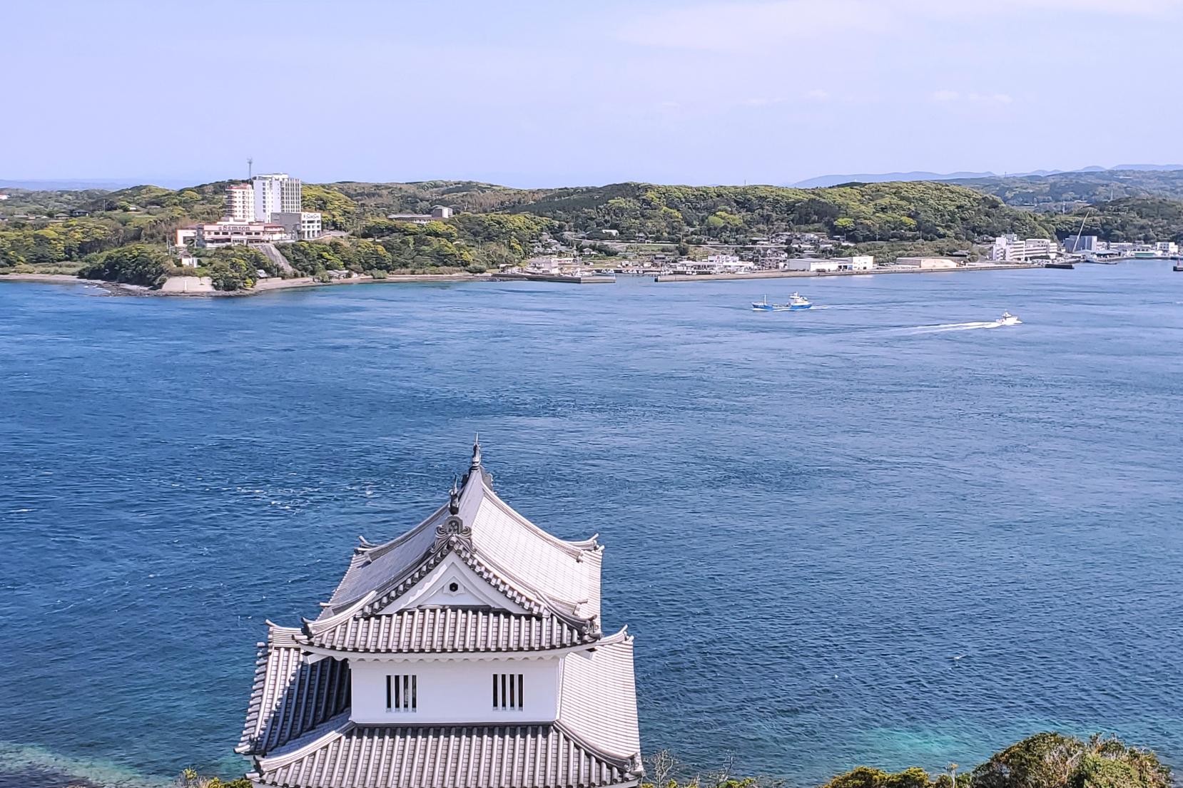 天守閣の最上階は360℃ 絶景！！-0