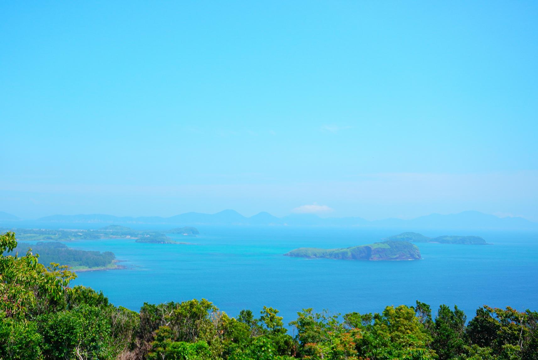 島々を一望できる「斑島園地」-1