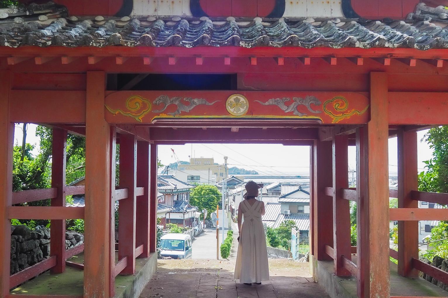 歴史＆カメラ女子必見☆鮮やかな朱門が目印の「東光寺」☆-6