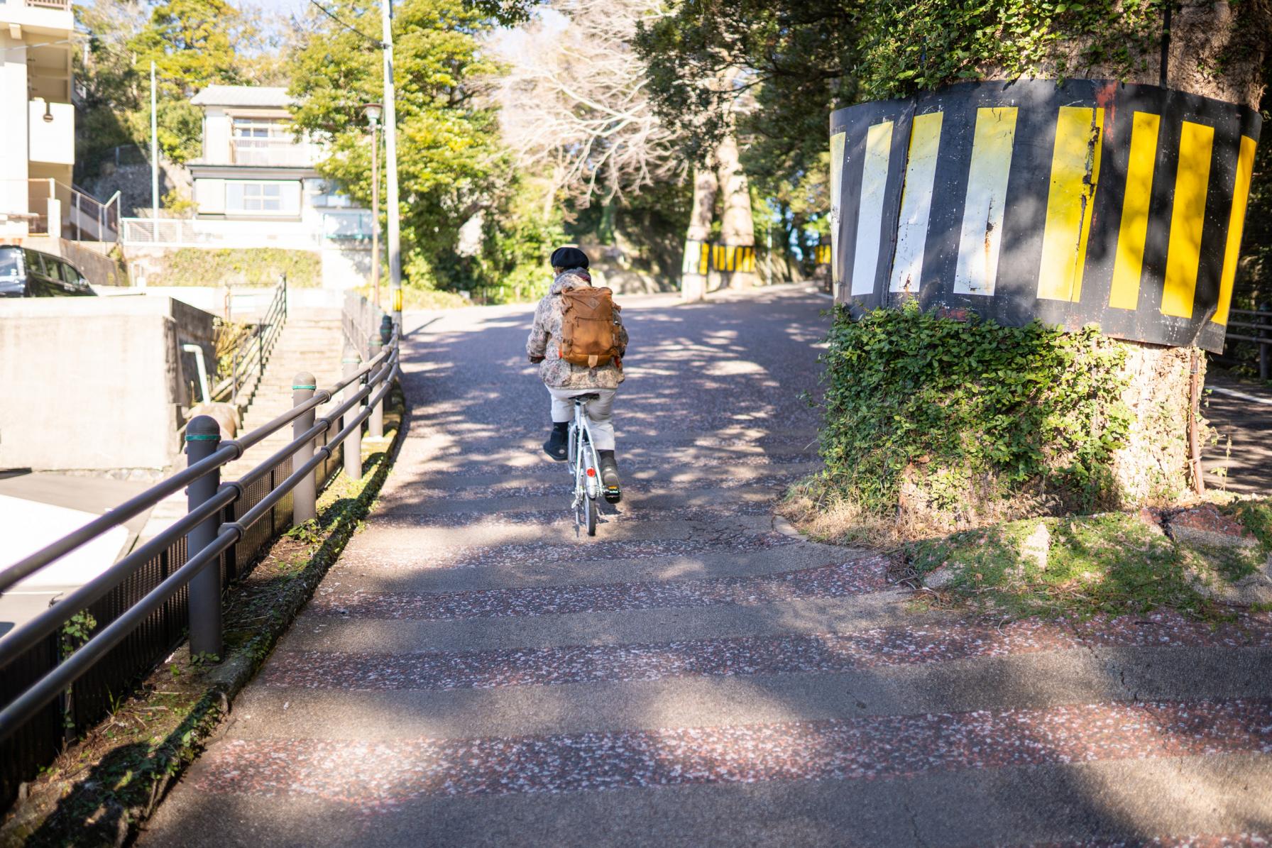 自転車で長崎観光！長崎の急坂・六角道-1
