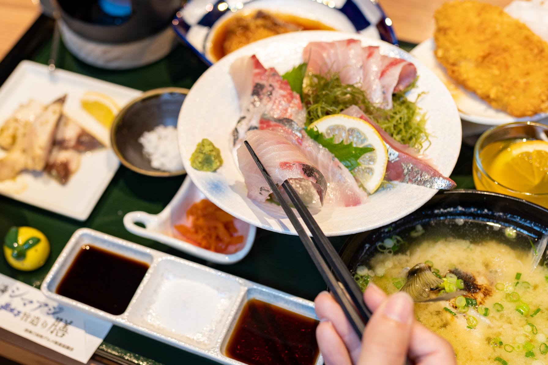 西海市の海の幸！高級魚シマアジを使った「西海シマアジ旨造り膳」に舌鼓♪-1