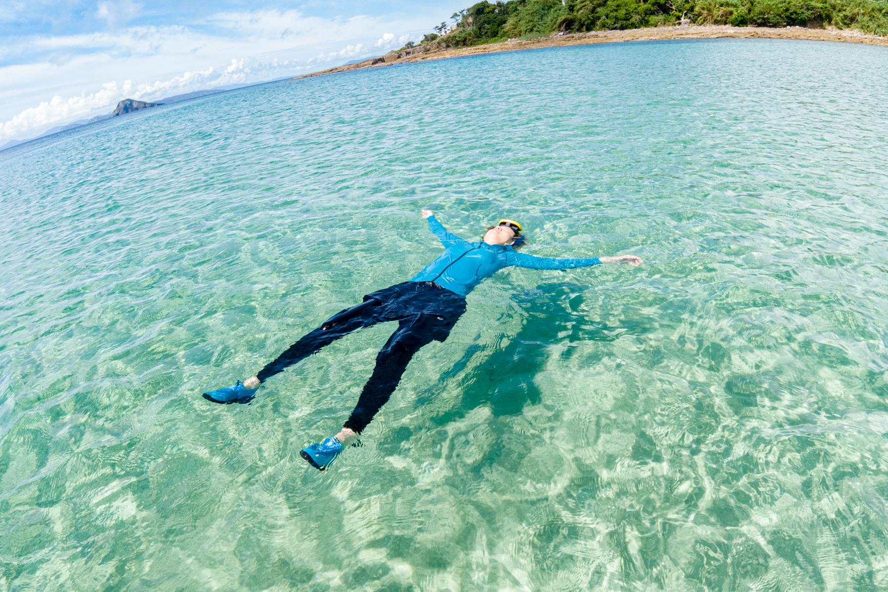 あまりにきれいな海だったので、後日海水浴へ！-0