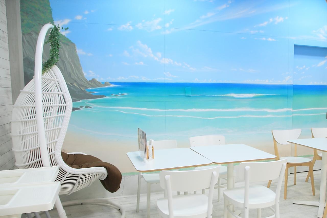 ごとカフェのインテリアは、高浜海水浴場のイメージ-1