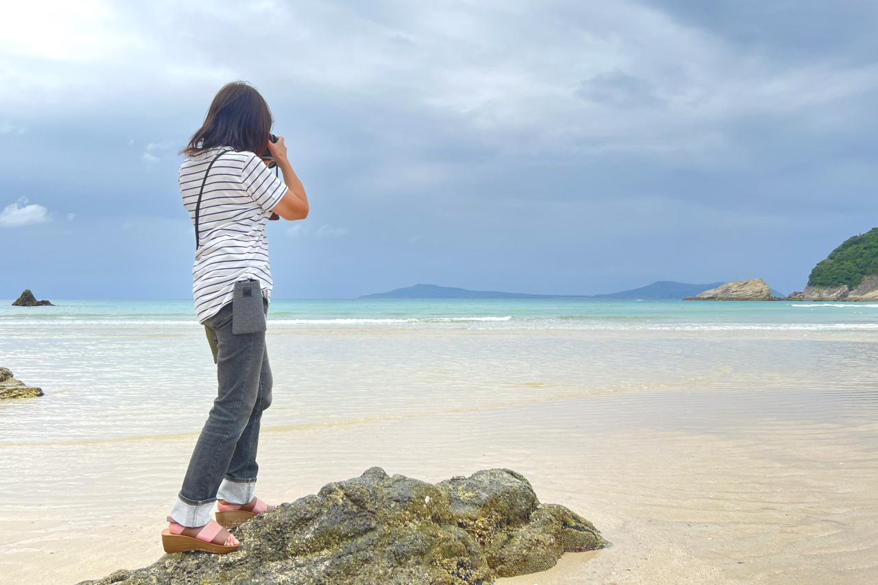 実際の高浜海水浴場はこんな感じ！-1