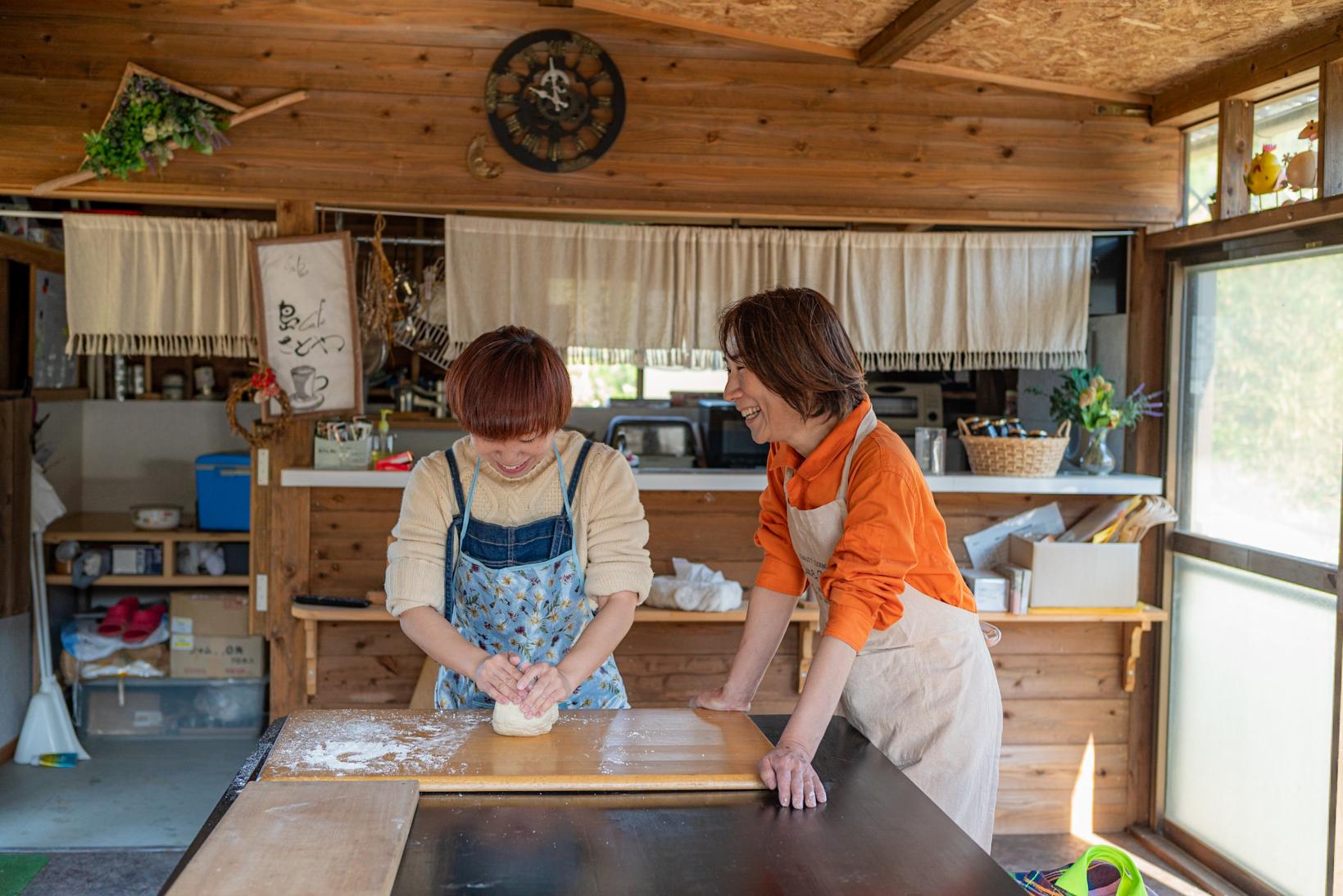 9:00　自然に囲まれた女将手作りのアトリエで、ピザ作り★-1