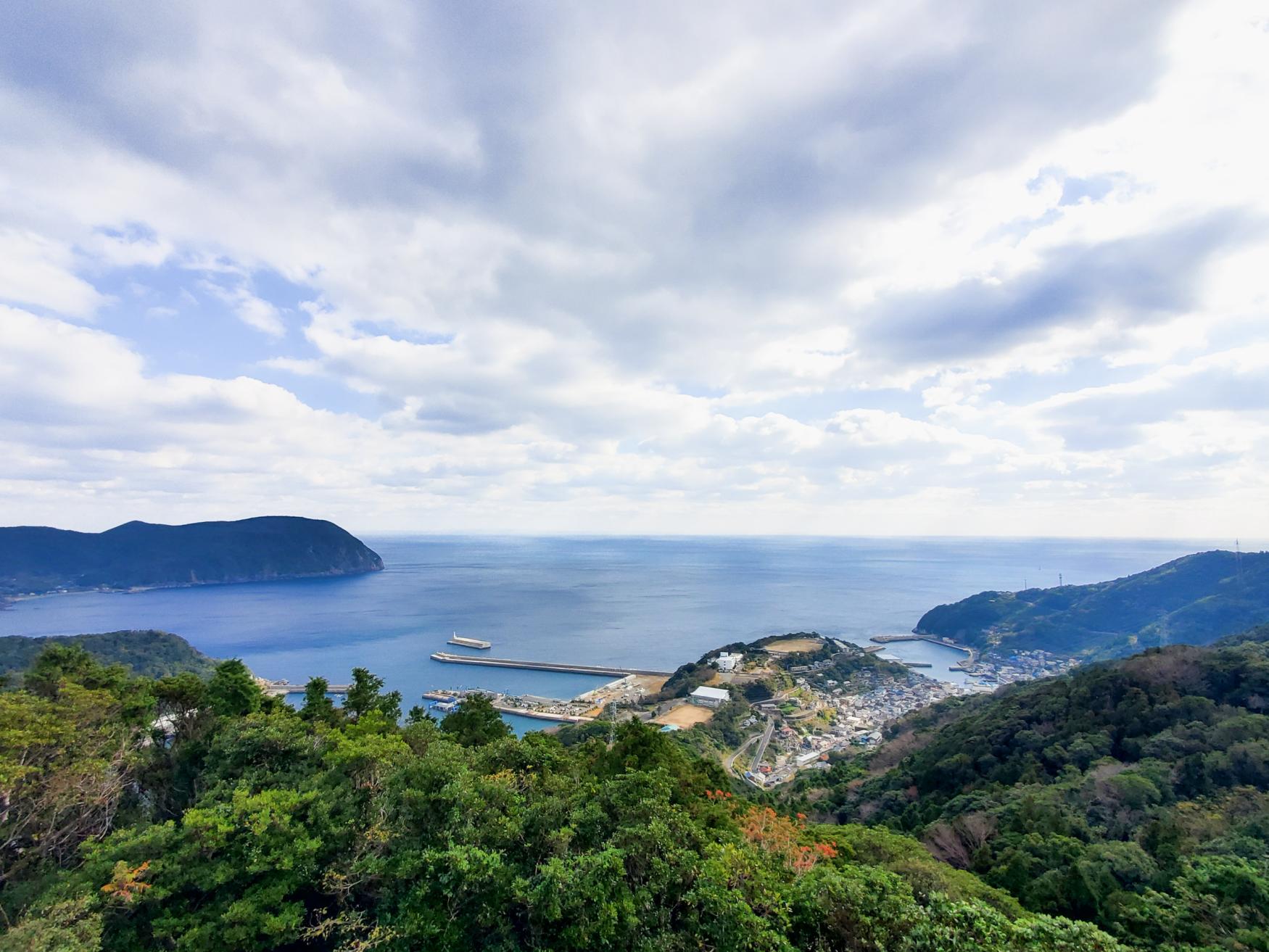 奈良尾の絶景スポットならここ！米山展望台-0