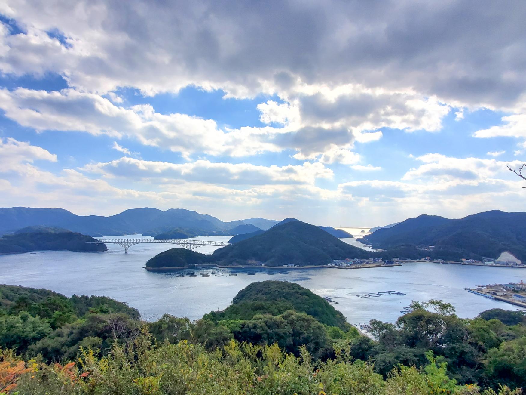 若松島の絶景スポット！龍観山展望所-0