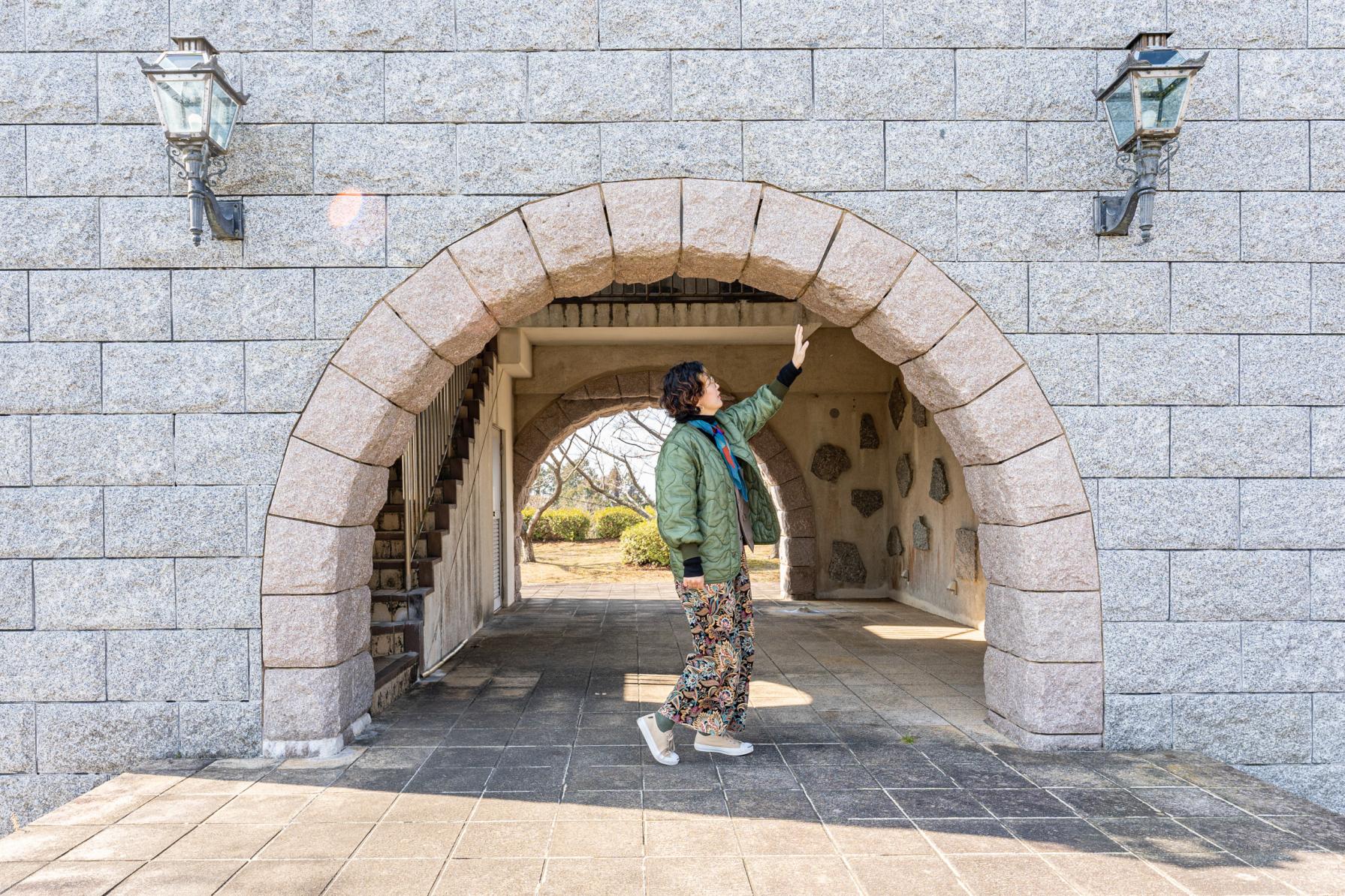 ユニークな展望台「大山展望台」で写真撮影〜♪-1