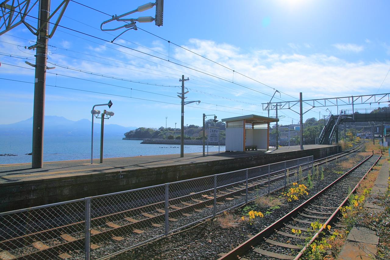 「青春18きっぷ」PRポスターになった　【小長井駅】-2