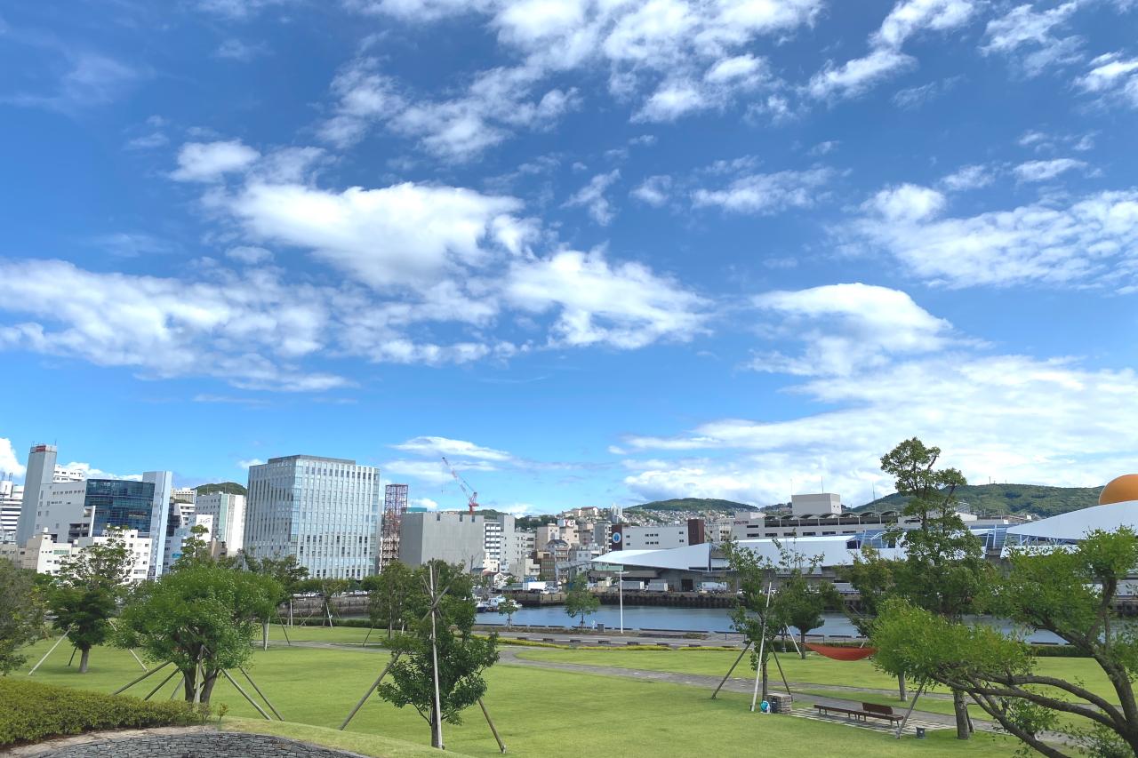 長崎県内のハートスポット#04　長崎県庁ハートストーン-3
