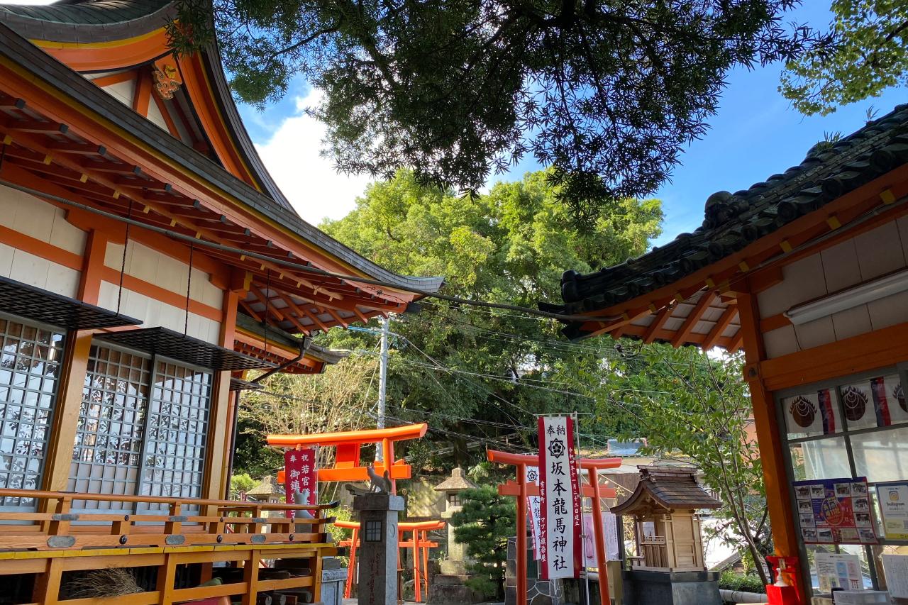 龍馬をはじめ幕末の志士たちが通った　【若宮稲荷神社】-2