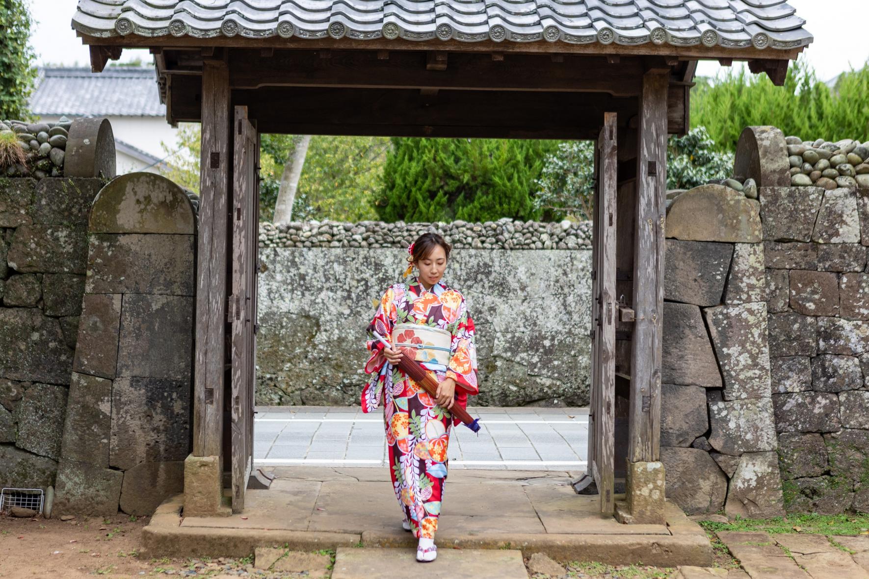 工夫された石垣が面白い！武士たちの屋敷-4