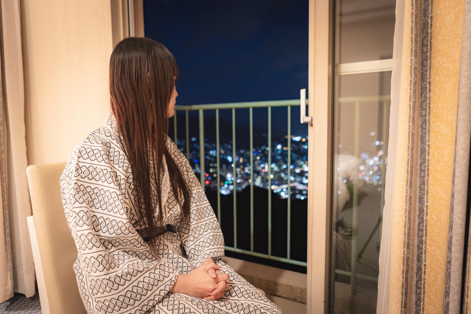 日本夜景遺産に認定された佐世保の夜景-2