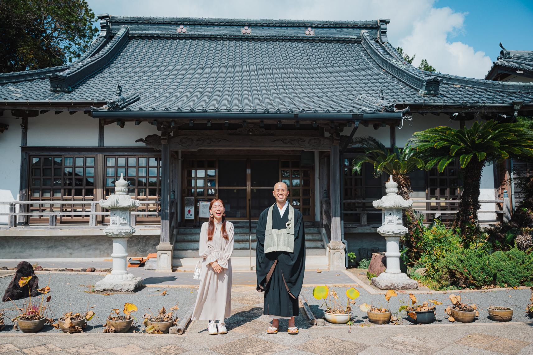 2500年以上の歴史とともに、島民から「殿様寺」と親しまれてきた廣嚴山 長壽寺で非日常体験！-1