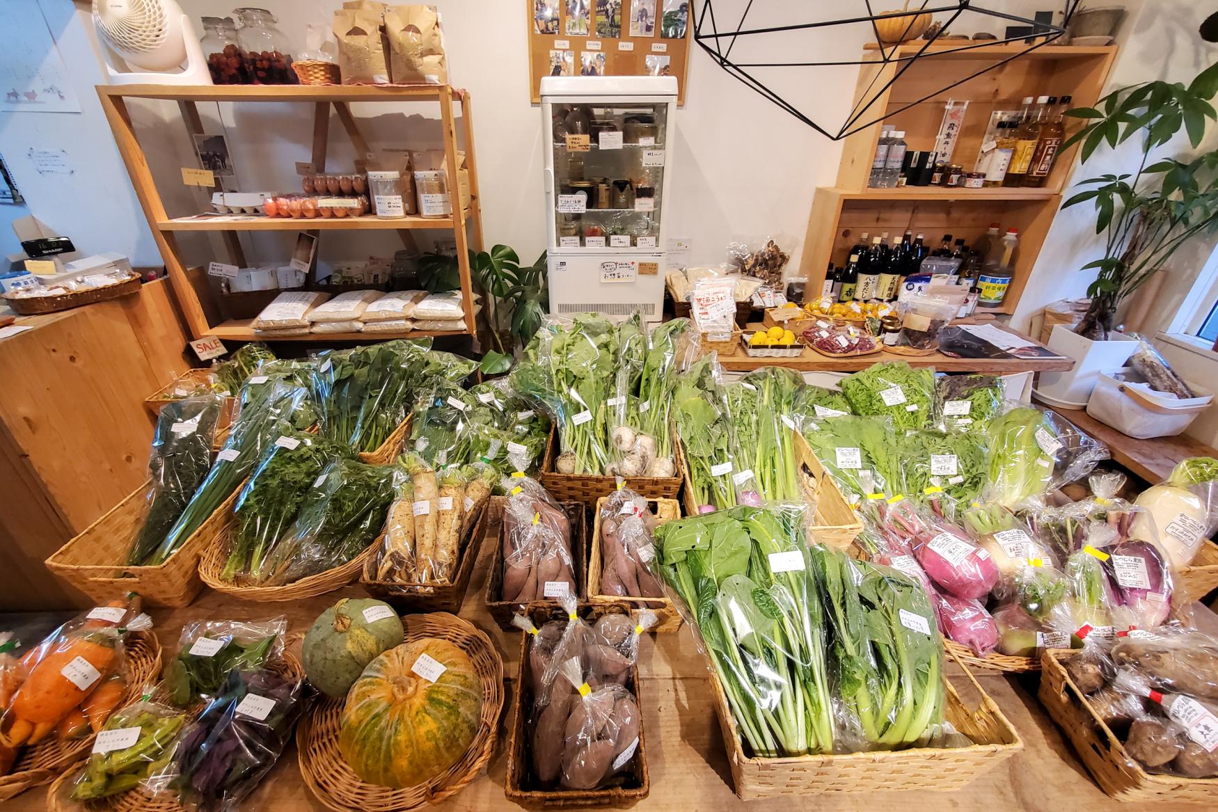 #2　長崎県内の珍しい伝統野菜も見つかる！おしゃれでオーガニックな八百屋さん Green Grocery Store（長崎市）-1