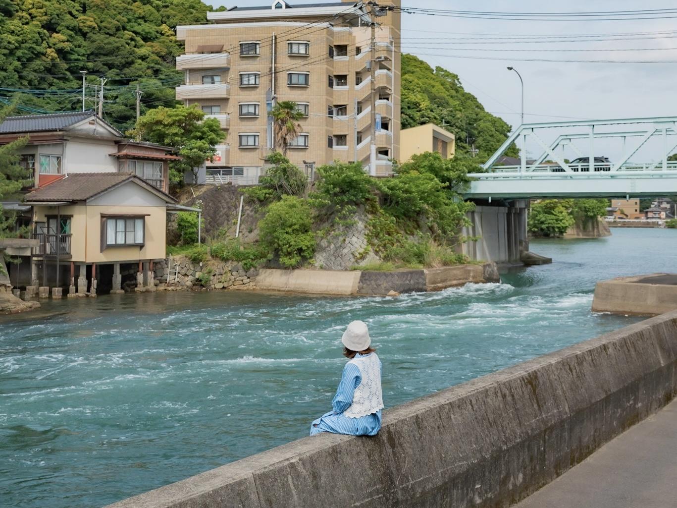 早岐茶市の見どころその2★平戸八景の1つ「潮之目」の激流を間近で見てみて!!」-0